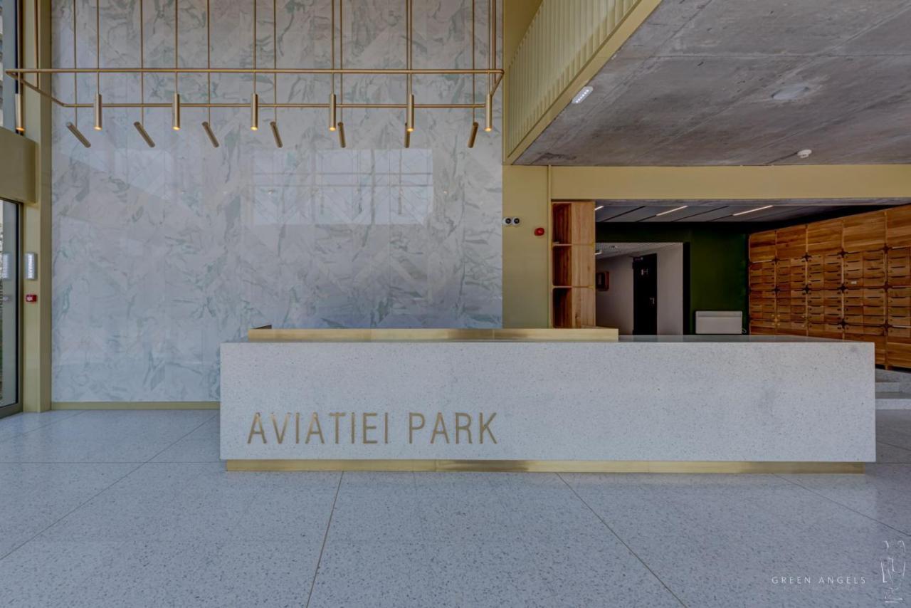 Brooklyn Studio - Aviatiei Park - Netflix - Parking Bucareste Exterior foto